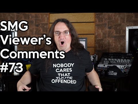 SMG Viewer's Comments #73 -Work Ethic, Solid State Amps and Monitors vs Acoustic Treatment