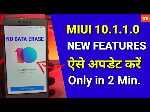 Redmi note 4 miui 10.1.1.0 stable update | How to install Miui 10.1.1.0 in redmi note 4 process Video