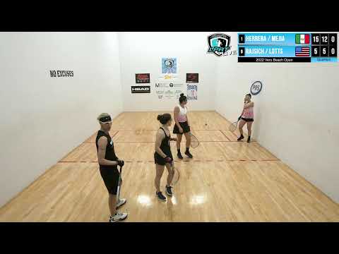 2022 Vero Beach Open - Doubles Quarters - Herrera / Mejia vs Rajsich / Lotts