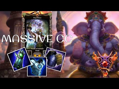 Masters Thor Pops OFF!! - SMITE Ranked Joust (Masters) | Ganesha Gameplay