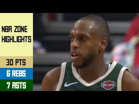 Khris Middleton Highlights vs Raptors CFG4 - 30 Pts, 6 Rebs, 7 Asts (21.05.19)