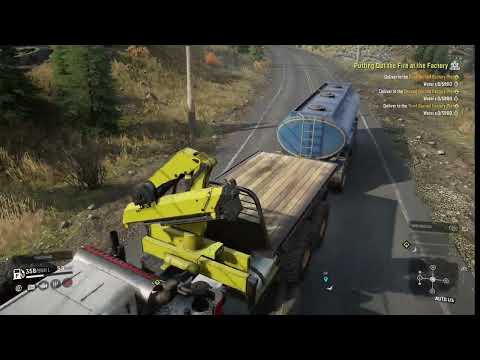 Snowrunner Ep51 - Putting Out Fire & Bad Accident Task