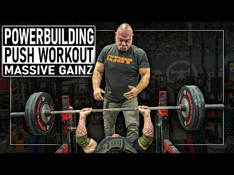 Dynamic Push Workout (John Meadows & Dave Tate)