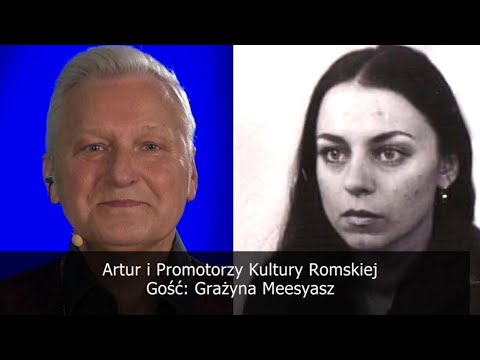 Artur i Promotorzy Kultury Romskiej  gość Grażyna Messyasz