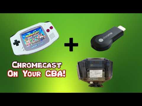 Watch YouTube videos on your Gameboy Advance via Chromecast mod