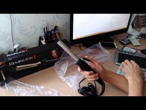 REMINGTON CI5319 Plaukų garbanojimo žnyplės REMINGTON - CI5319 video