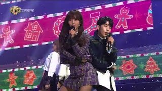 Kim So Hee & Kim Shi Hyun – SWEET POTATO X 100 at Inkigayo 171217