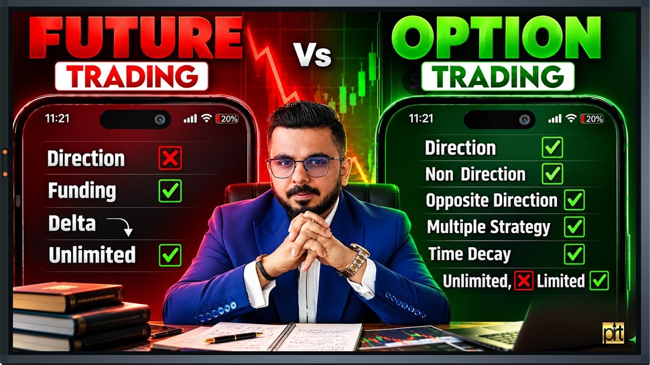 Future Trading vs Options Trading 🔥 Which Is Better for Beginners? | Full Comparison