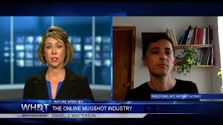 The Mugshot Industry & the Right to Remove, Full Interview with Paolo Cirio on WHDT WORLD NEWS TV