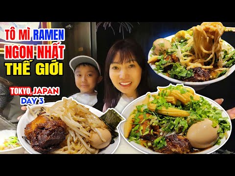 Tóquio | Có Ngon Thật 0? | Du Lịch Nhật Bản Tự Túc Ngày 3