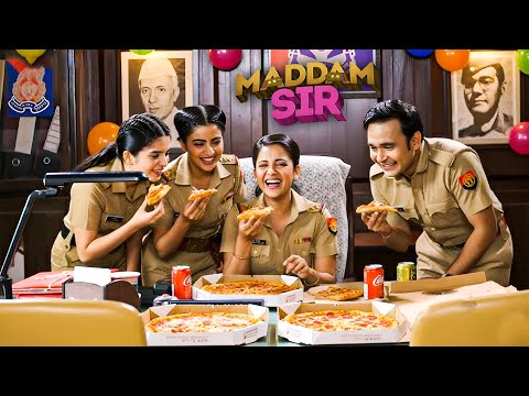 जब Karishma Singh दी थाना वालो को अपने जन्मदिन की Party! | Madam Sir | New Episode 2025