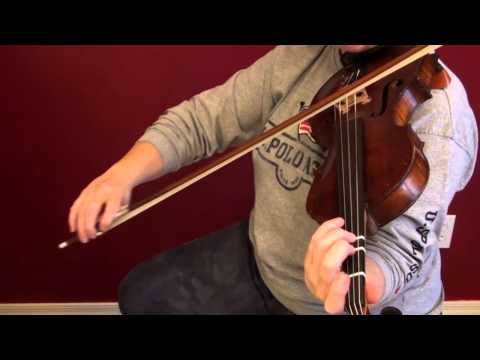 "Minuet 1" from Suzuki Book 1, slow, violin only