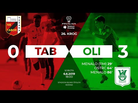 26.krog: CB24 Tabor Sežana - Olimpija 0:3 ; Prva liga Telekom Slovenije 2019/2020