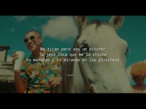 Bad Bunny - Tu no metes cabra (letra/Lyrics)
