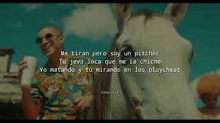 Bad Bunny - Tu no metes cabra (letra/Lyrics)