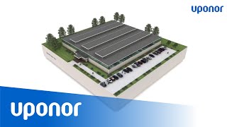 Подово отопление за спортни зали: ситема Uponor Siccus Sport