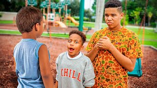 Boy GETS CONFRONTED for SNITCHING ON HIS FRIEND, They MEET AT PLAYGROUND | FamousTubeFamily