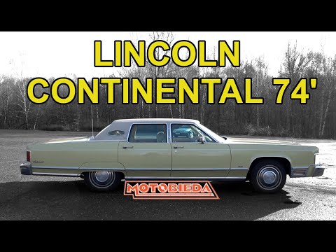 Lincoln Continental '74 is as luxurious as it gets