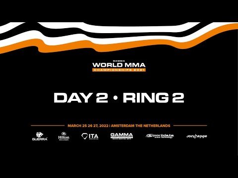 GAMMA - MMA World Championships 2021 in Amsterdam - DAY 2 - RING 2