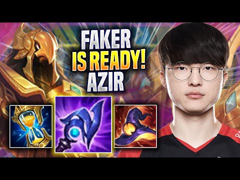 FAKER IS READY TO PLAY AZIR! - T1 Faker Plays Azir MID vs Heimerdinger! | Season 2022