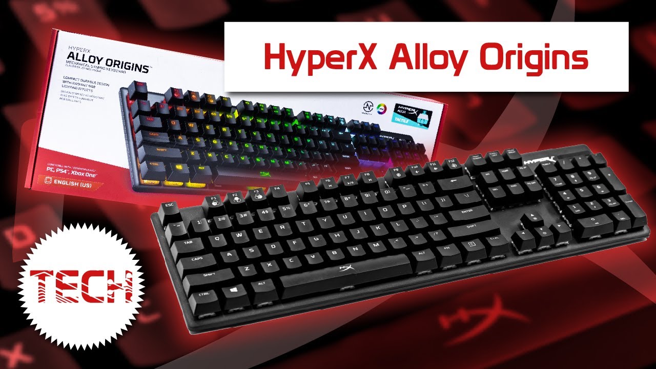 HyperX Alloy Origins Review - Brightness from RGB Light Darkened from User Experience