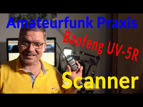 Amateur Radio Practice - Using Baofeng UV-5R as a Scanner