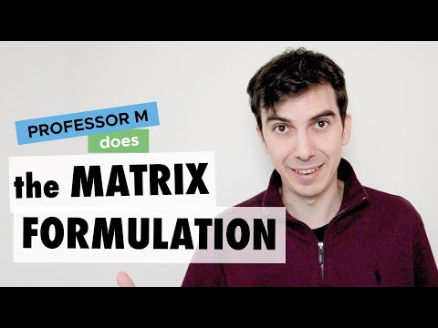 Matrix formulation of quantum mechanics