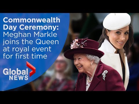 Queen, Meghan Markle attend Commonwealth Day Ceremony (FULL)