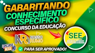 14 questões conhecimentos específicos concurso da educação acre 2025 - banca nosso rumo