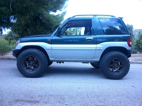 Mitsubishi Pajero Pinin 60:1 crawl ratio - World's first