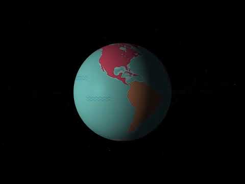 Earth zoom to Australia