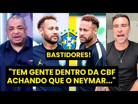 INFORMAÇÃO! “Tem gente DENTRO DA CBF achando que o NEYMAR vai…” VEJA DEBATE sobre a SELEÇÃO!