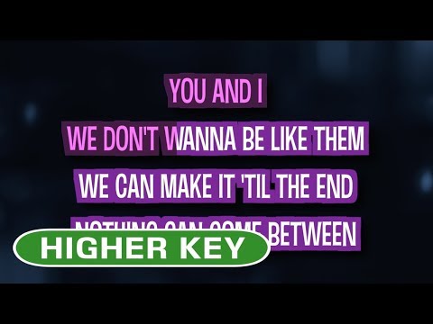 You and I (Karaoke Higher Key) - One Direction