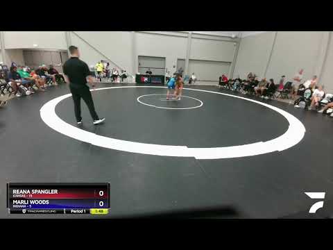 101 Lbs Round 7 (10 Team) - Reana Spangler, Kansas Vs Marli Woods, Indiana 5f83
