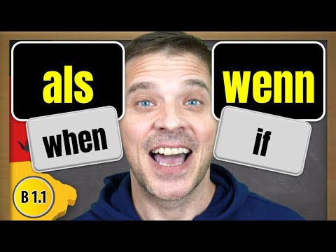 ALS oder WENN? 🤓 When to use which! | B1+ Level