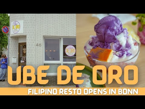 Best Lechon Belly in Town! Filipino Restaurant Opens in Bonn #filipinofood #halohalo #ube #filipino