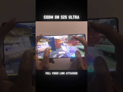 CODM On Samsung Galaxy S25 Ultra...