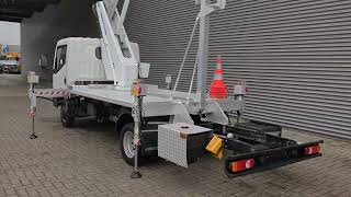 Nissan Cabstar 35.12 NT400 Multitel MJ201 plataforma sobre cami&oacute;n | Imagen 2 - Machineryline