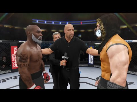 Old Mike Tyson vs. Scorpion - EA Sports UFC 4 - Boxing Stars 🥊