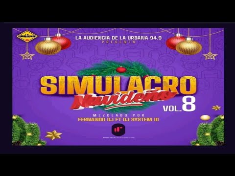 Simulacro Navideño Mix Vol.8 (Fernando DJ Ft System ID) ☃️ La Urbana 94.9 FM Ft Impac Records