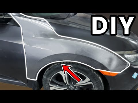 DIY 2016-2021 Honda Civic Fender Removal | How To Remove Honda Civic Fender