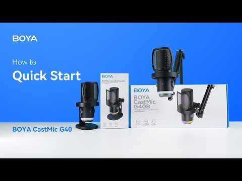 BOYA CastMic G40B USB Black