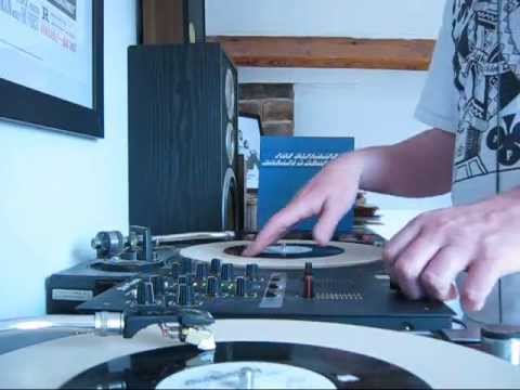 Mr.Krum cutting doubles of Soundsci - 'The Ultimate (Breaks & Beats Mix)' 45