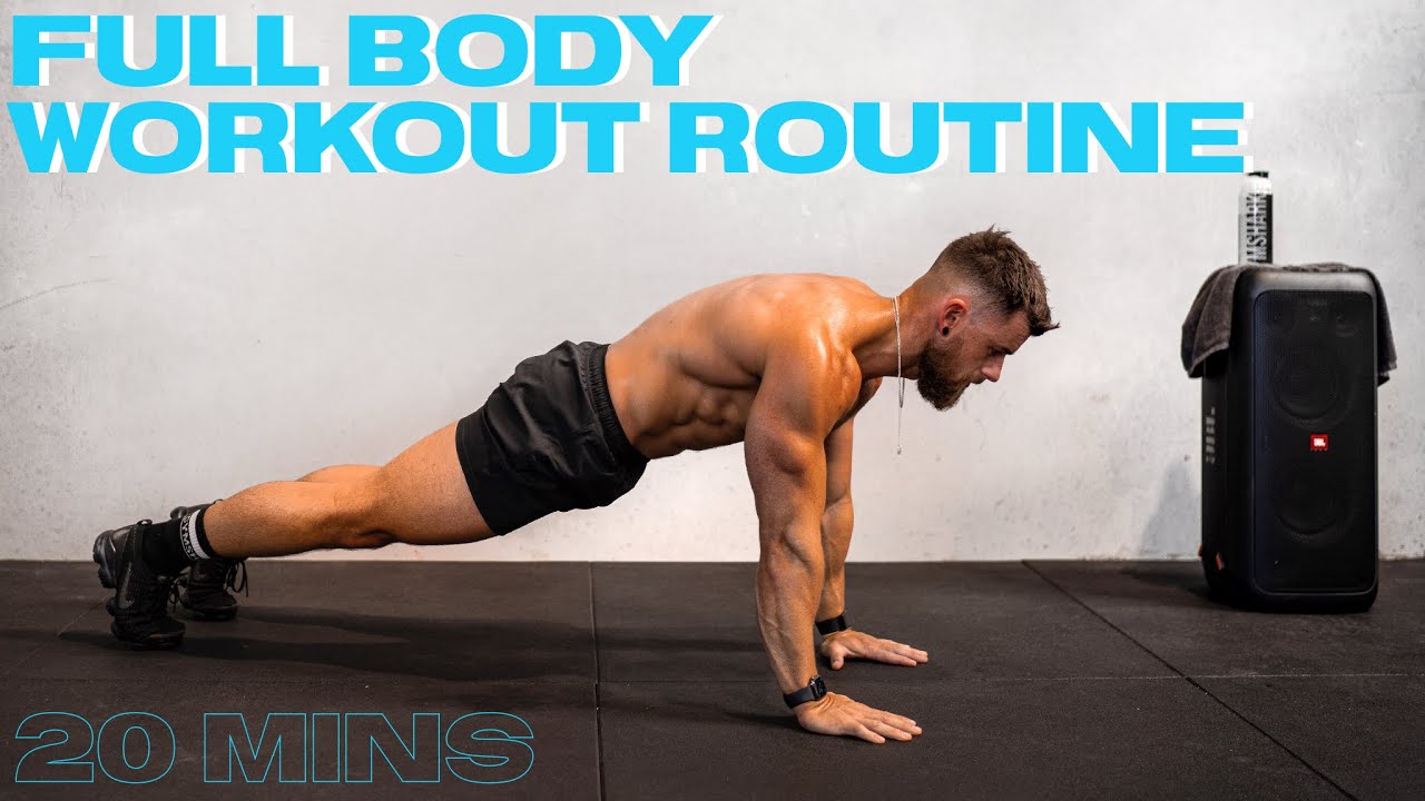 20 MINUTE FULL BODY WORKOUT (NO EQUIPMENT)