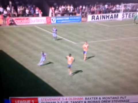 Scunthorpe 2-0 mansfield town goals