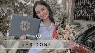 Done JHS👩🏻‍🎓, Senior High Na !! || late post ||