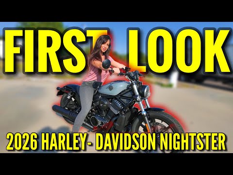 HARLEY-DAVIDSON JUST RELEASED THE 2026 NIGHTSTER!? (It’s been SO HARD keeping this SECRET!!) 