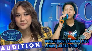 Download lagu Bikin Heboh Suasana|Peserta Ini Bawakan Lagu Lawas (Jilbab Putih) Audition 5 | Indonesian Idol 2023 mp3