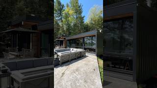 Touring a 1,200 sq ft Prefab Home with a full wall of windows! #hometour