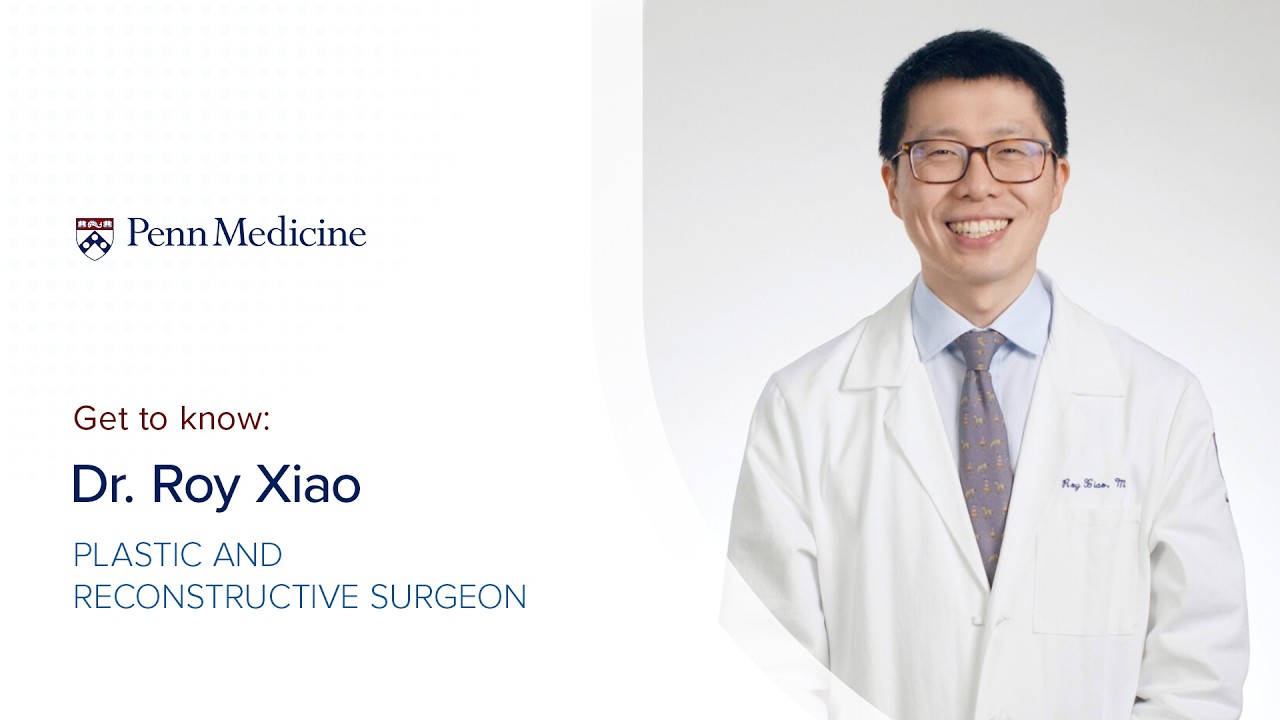 Watch video featuring Roy Xiao, MD on YouTube
